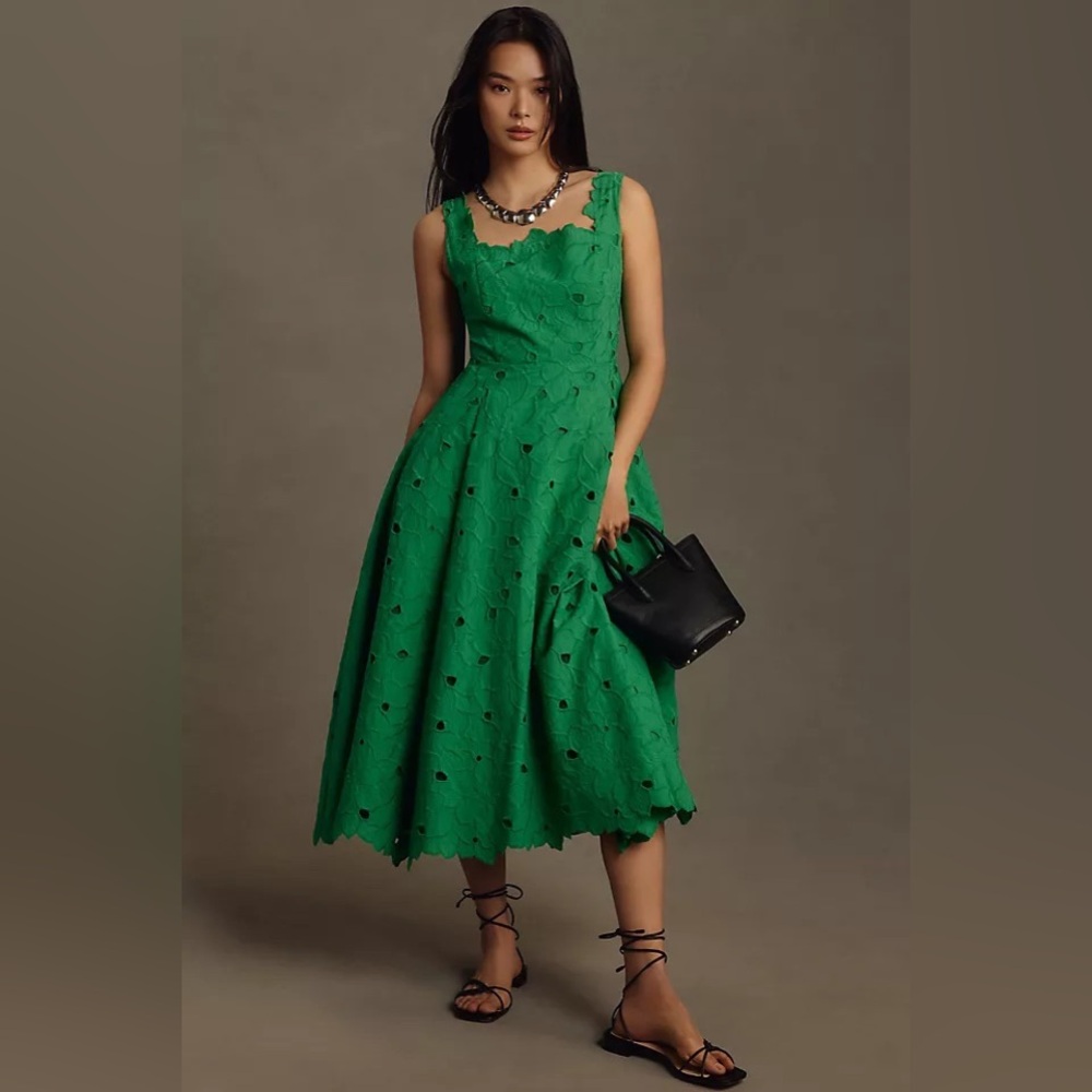MAC DUGGAL
Sleeveless A-Line Midi Dress Anthropologie